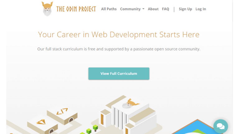 TheOdinProject - A learning coding platform for beginners to code for free